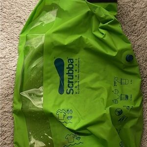 Scrubba Wash Bag in Bright Green